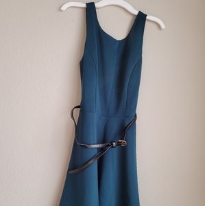 Forever 21 teal dress
